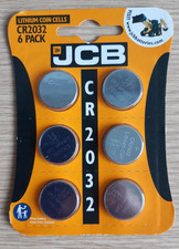 6 X JCB CR2032 3V Lithium