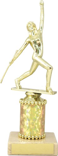 Baton twirling dance - twirling, trophies