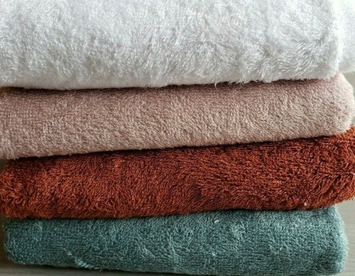 Bamboo fabric terry towelling - bamboo,