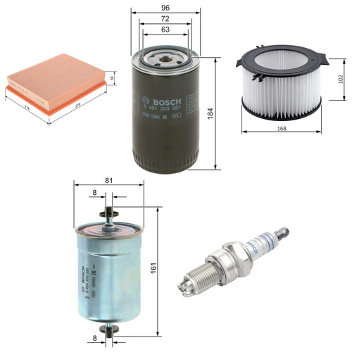 Bosch full service kit with - bosch,