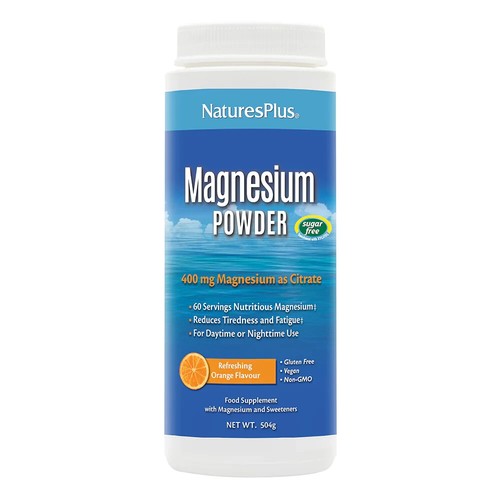 Natures plus magnesium powder - natures,