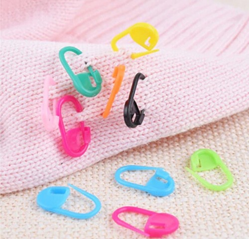 Plastic stitch markers holders - plastic,