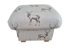 Storage Footstool Glencoe Stag