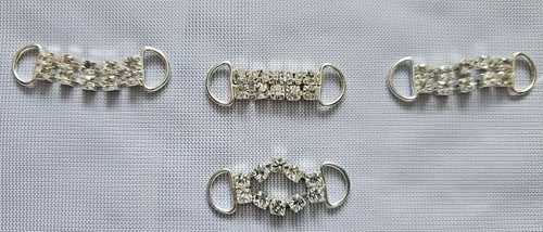 4pcs row rhinestone - 4pcs,