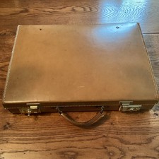 Papworth Tan Leather Briefcase