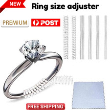 8 pcs Ring Size Adjuster For Loose Rings, Ring Resizer for Ring Adjuster Smaller