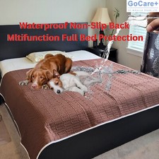 waterproof bed cover dog mattress protector dog rug pet mat incontinent bed pad