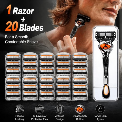 New men razor - men's, gillette