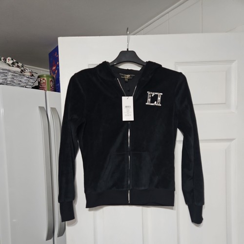 Lipsy black velour - new, season
