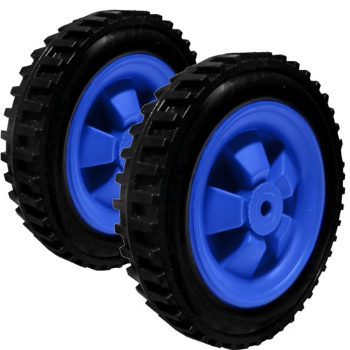 Pair blue fishing trolley - blue, /