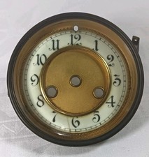 Antique Clock Dial Enamel 12cm