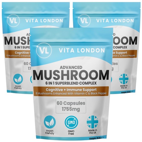 Lions mane mushroom complex - lions,