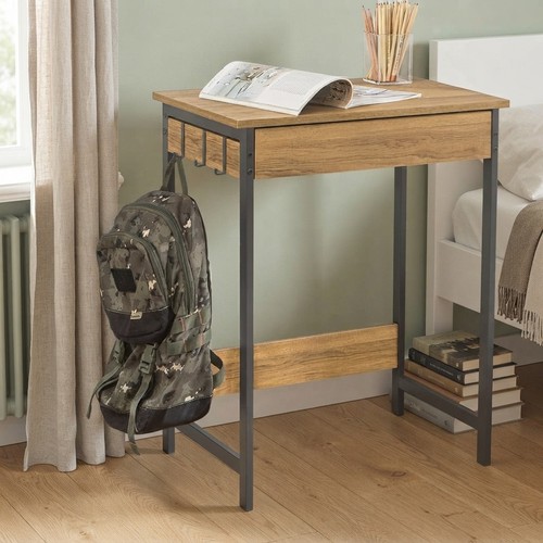 Small desk wooden compact - small,