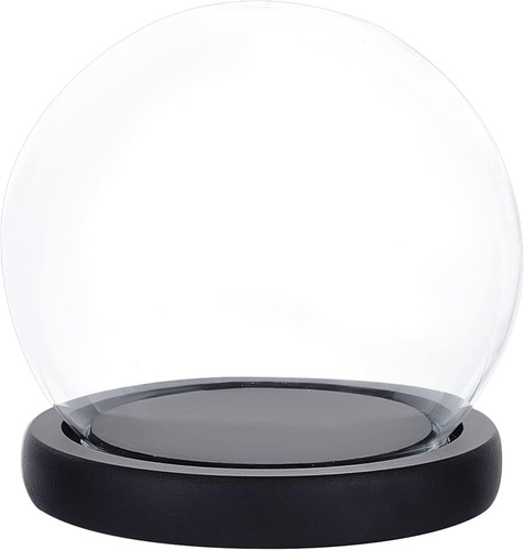 Glass display dome - glass,