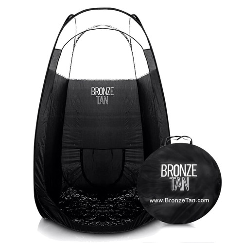 Portable spray tan booth with - tan,