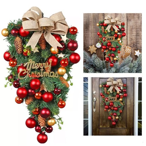 2026 new christmas door - door, wreath