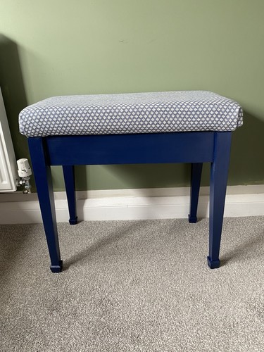 Vintage wooden piano - piano, stool