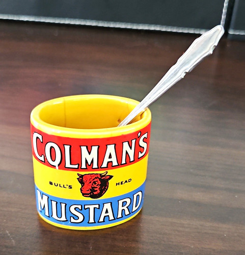 Colman mustard advertising - mustard,