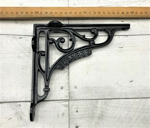 Pair shelf brackets - of,