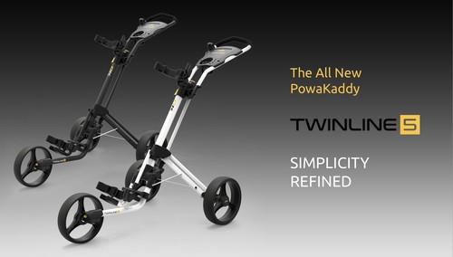 New 2024 powakaddy twinline - new,