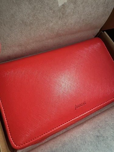 Red filofax organiser with - red,