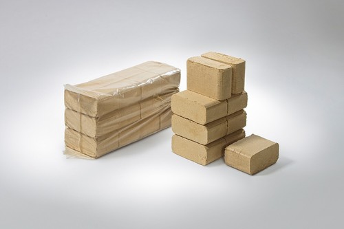 Heat logs briquettes - , hardwood