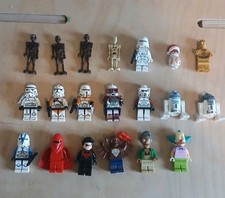 Lego minifigures bundle, Star Wars, Simpsons, Batman. Rare figs