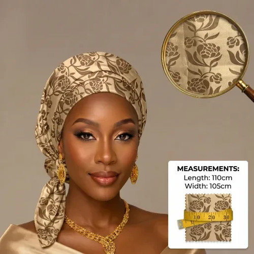 African duku head wrap hair - head,