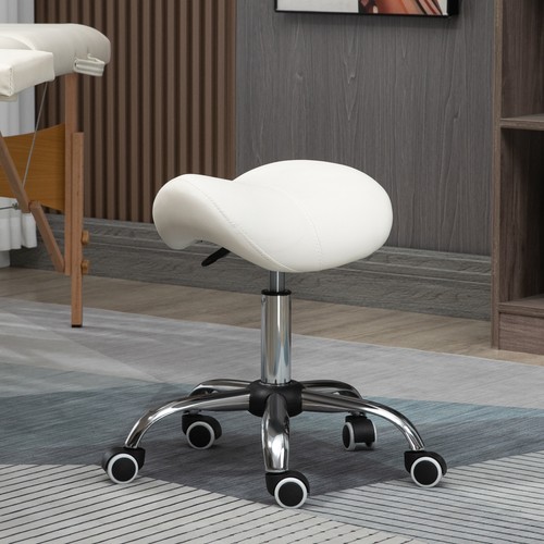Saddle stool hydraulic - saddle, rolling