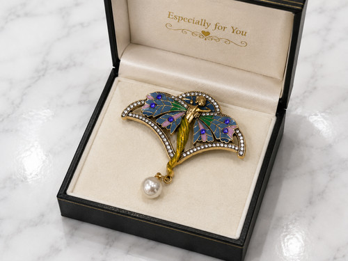 Stylish art deco fairy - deco,