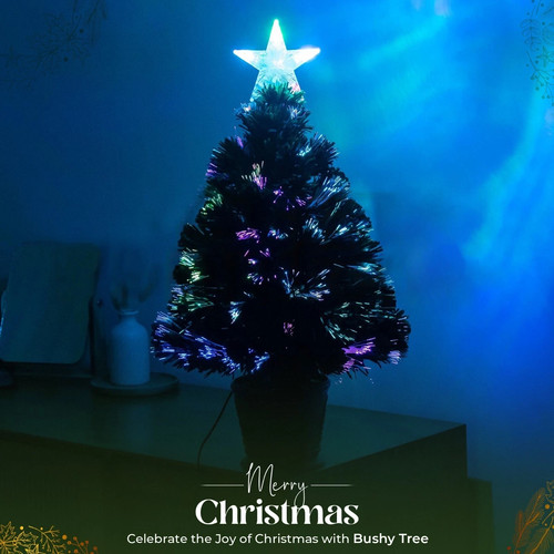 Pre lit fiber optic christmas - pre,