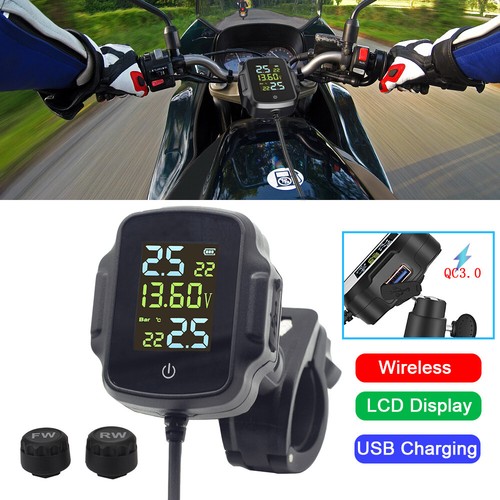 Tpms motorbike gauge tire - tpms,