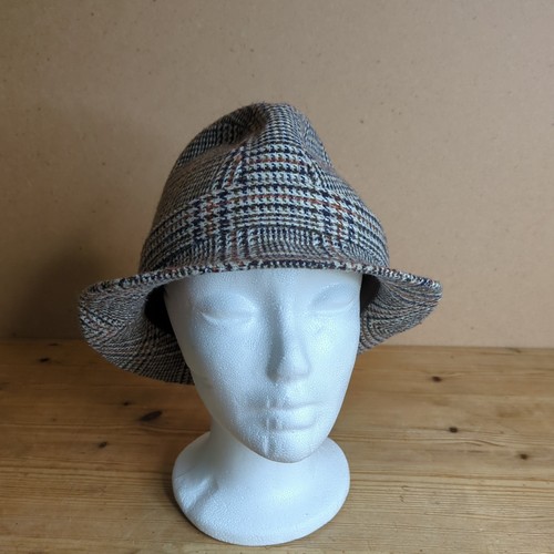 Vintage braemarl tweed trilby - tweed,