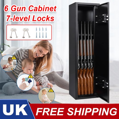 Gun cabinet lockable - 6,