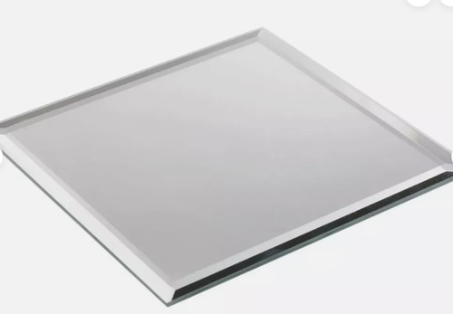 Glass 25cm square - square, mirror
