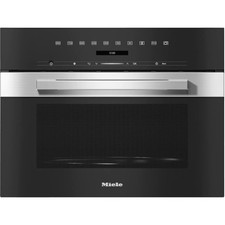 900w Built In Microwave Miele M7240TC Black & Stainless NEW with 2 year warranty