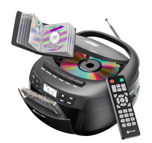 Klim player with cassette - cd,