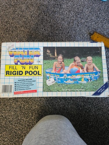 Childrens paddling pool - childrens, rigid