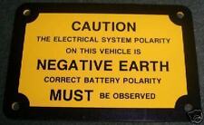 JAGUAR DAIMLER NEGATIVE EARTH