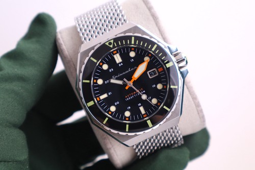 Spinnaker dumas black dial - dumas,