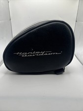 HARLEY DAVIDSON MOTORCYCLE HANDLEBAR ZIP POUCH BAG TOTE TRAVEL BAG 7.5" x 5.25"