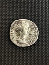 Faustina the elder/roman silver coins/ancient coins