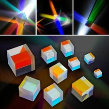 4PCS Defective Cross Dichroic X-Cube Prism Optical Glass Square Prism