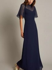 Monsoon Mona Navy Angel Sleeve