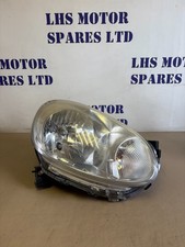2013 NISSAN MICRA K13 OFFSIDE DRIVER HEADLIGHT 260101HA0A *CRACKED MOUNT*