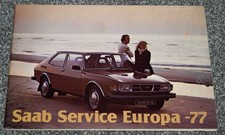 Saab Service Booklet Europa