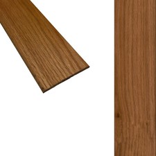 Solid Oak Flat Cover Strip