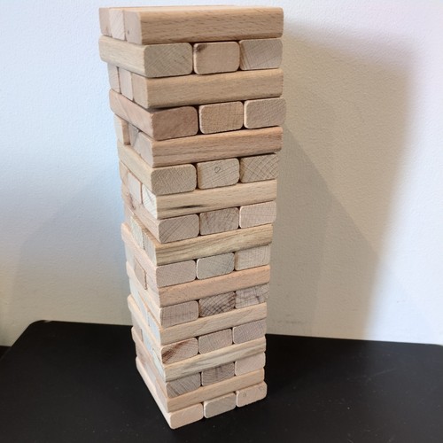 Pcs wooden tumbling tower - 54,