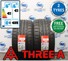X2 255 35 18 255/35R18 94W XL M+S THREE-A NEW TYRES *FANTASTIC B WET GRIP!* PAIR