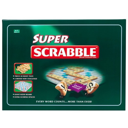 Super scrabble deluxe - scrabble,
